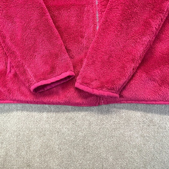 Wake Forest Deacs Fleece Sweater Jacket Women's 2XL Pink Champion Full Zip Mock - Picture 12 of 15